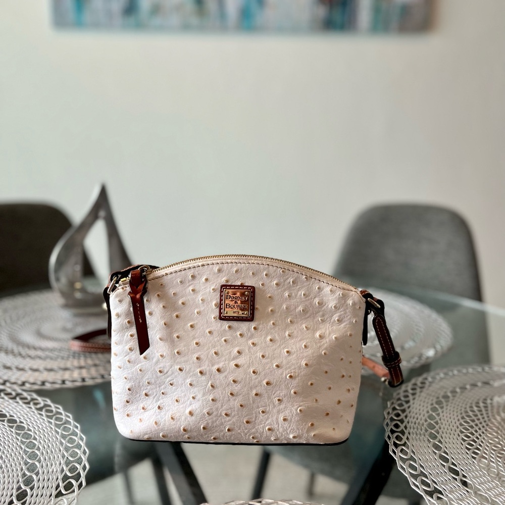 Dooney & Bourke Ostrich Penny Crossbody